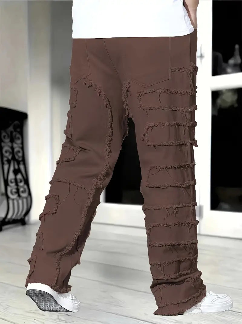 Herren Hose Quasten Modern Style - IdealeKleiden