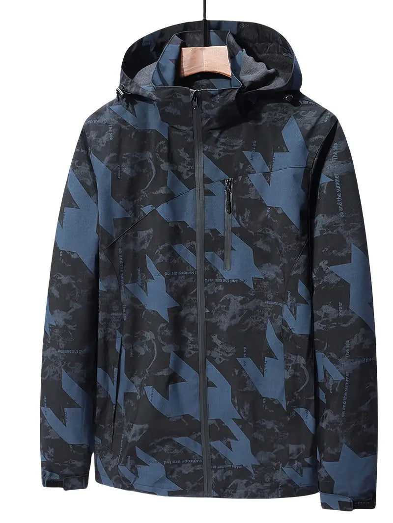 Wasserdichte Herrenjacke Outdoor Funktion