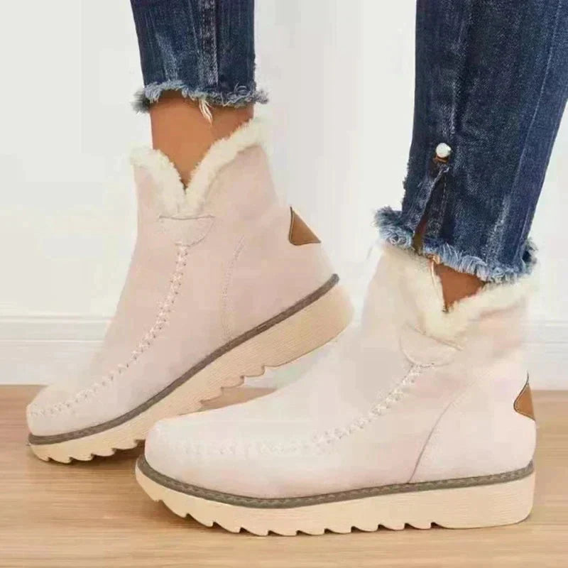 Stilvolle Winterstiefel Damen Warm gefüttert