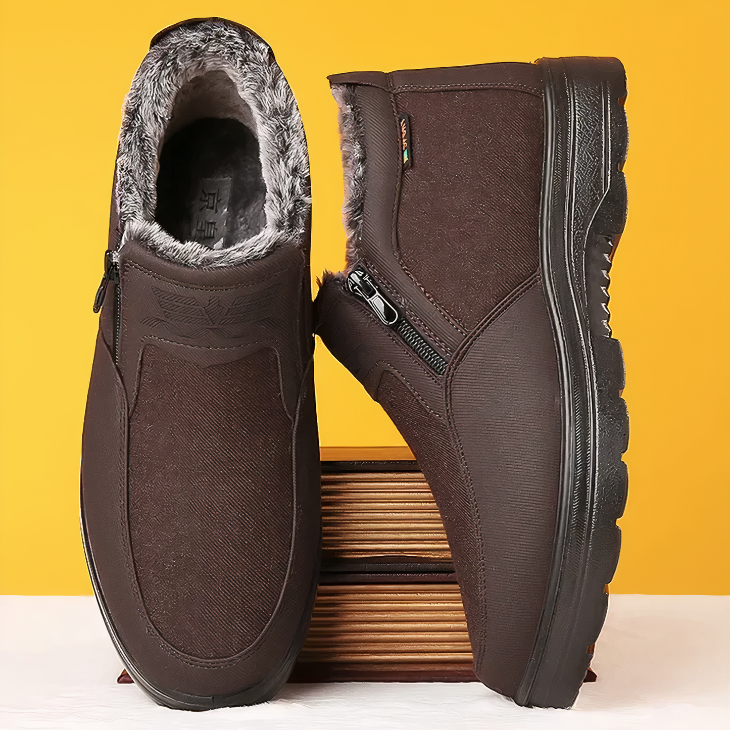 Winterstiefel Warm Gefüttert Komfortabel