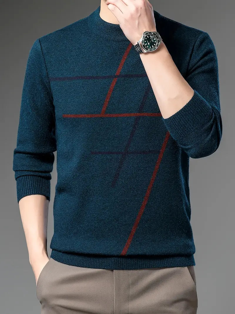 Felix - Bequemer Rundhals Pullover Herren