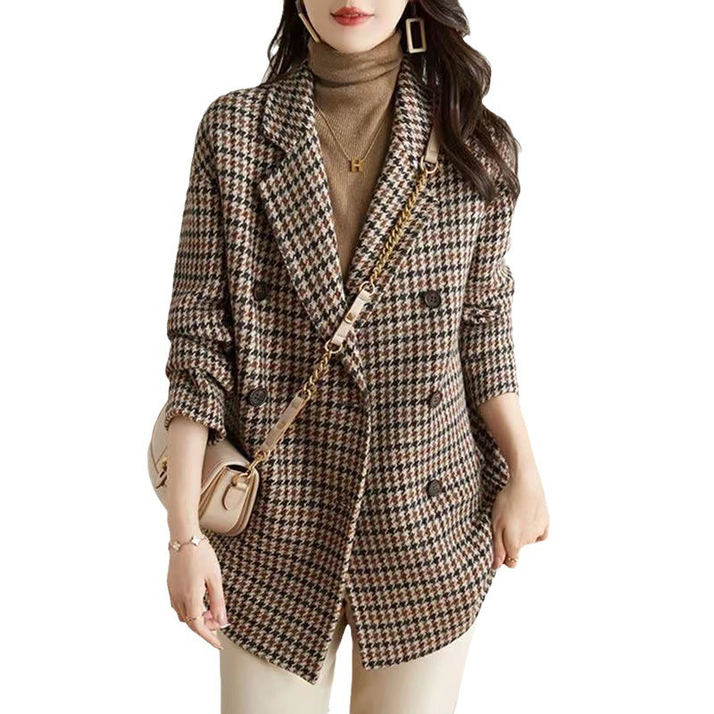 Eleganter Damen Blazer Langarm Stil - IdealeKleiden