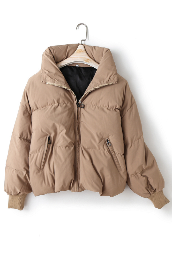 Moderne Damenjacke Baumwolle Locker