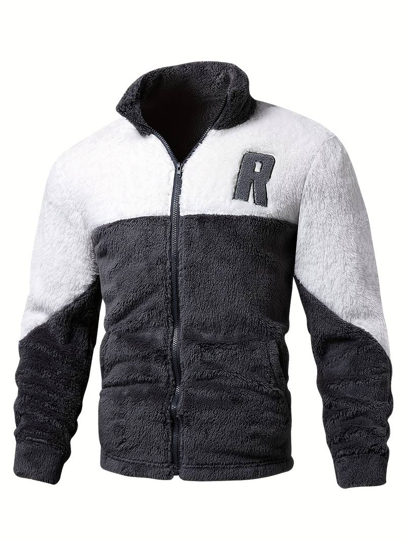 Herren Fleecejacke Warm Kuschelig - IdealeKleiden
