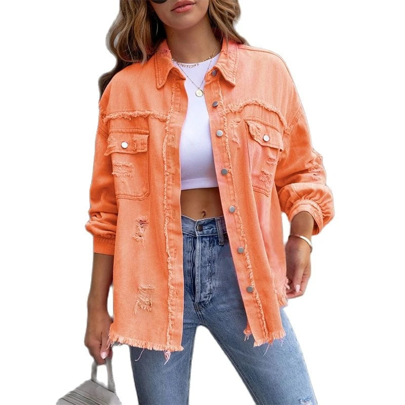 Stylische Jeansjacke Elegant & Lässig