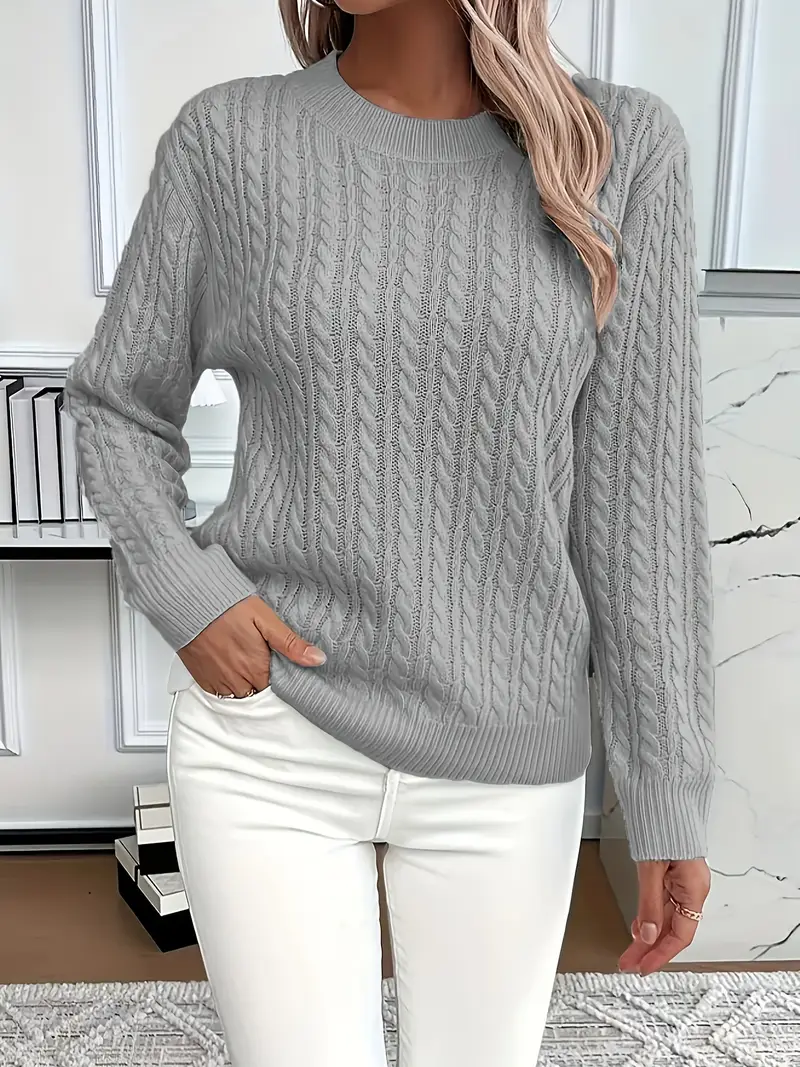 Weiches Sweatshirt Wolllook