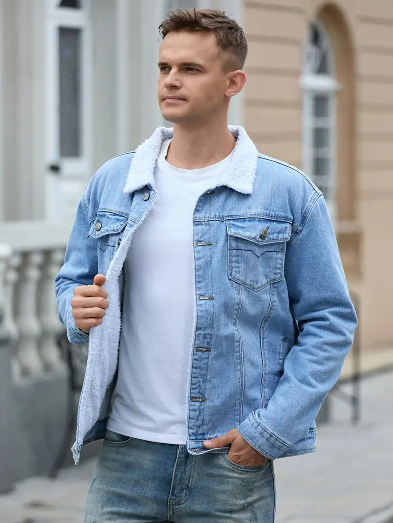 Herren Jeansjacke Relaxed Fit