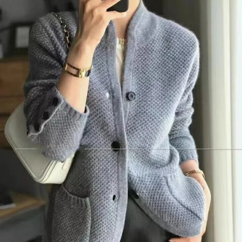 Kaschmir Pullover Damen Weich Warm