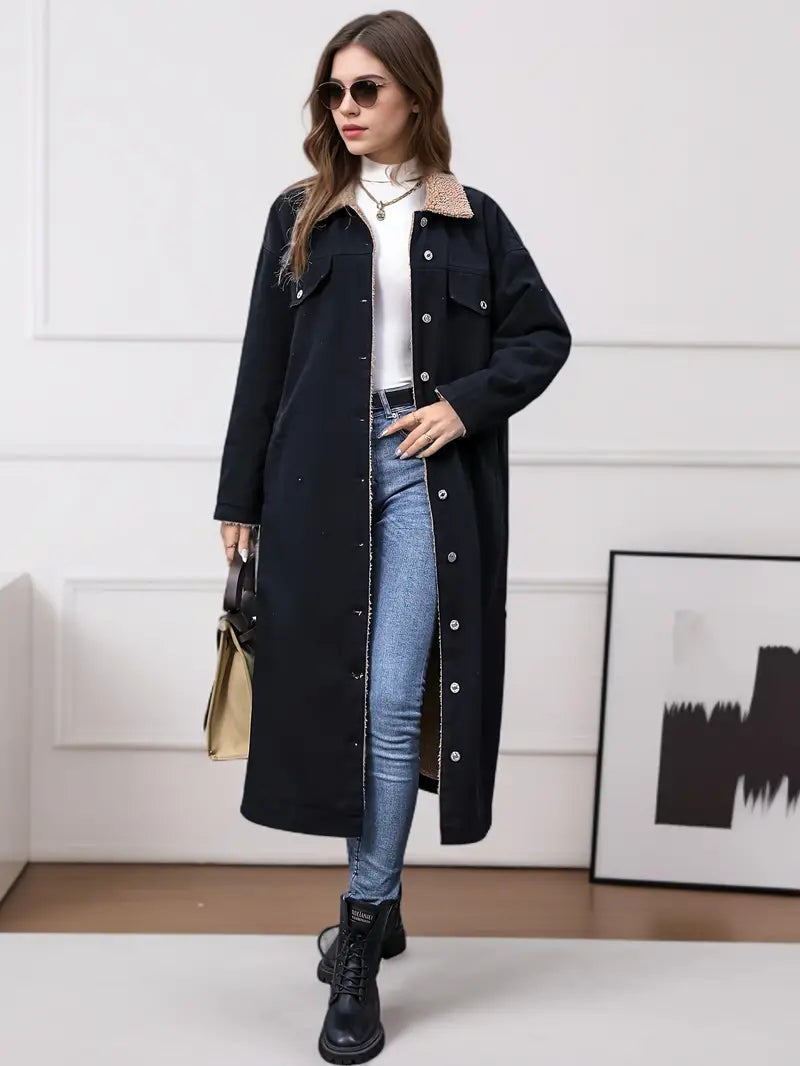 Stylischer Wintermantel Modern Minimalistisch