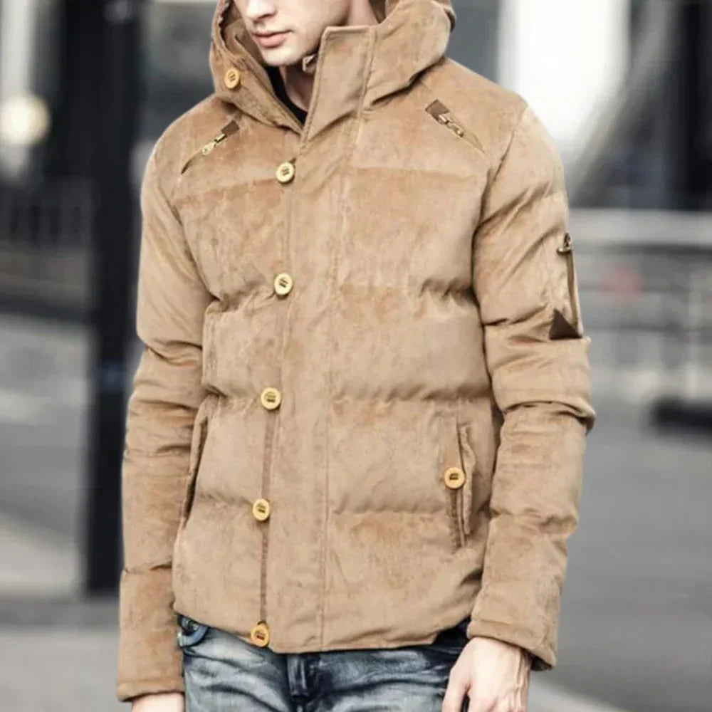 Stilvolle Herren-Kapuzenjacke Modern Design