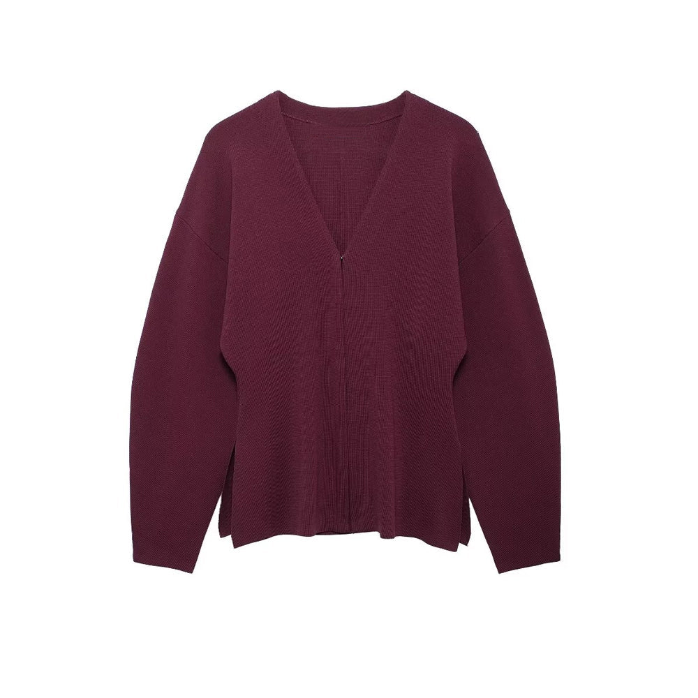 Eleganter Strickcardigan Minimalistisch