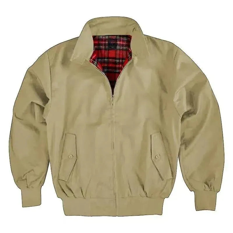 Modische Herrenjacke Harrington Stil
