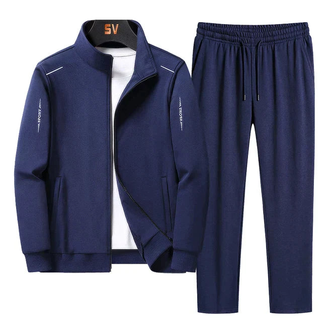 Praktischer Trainingsanzug - Komfortables Sport-Outfit mit Jogginghose
