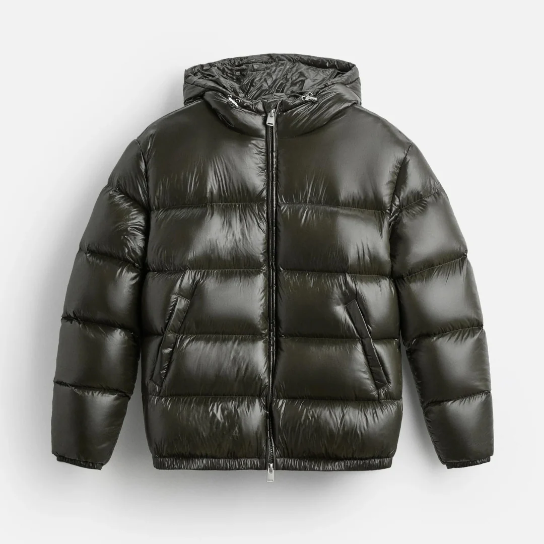 Winterjacke Gepolstert Oversized Kapuze