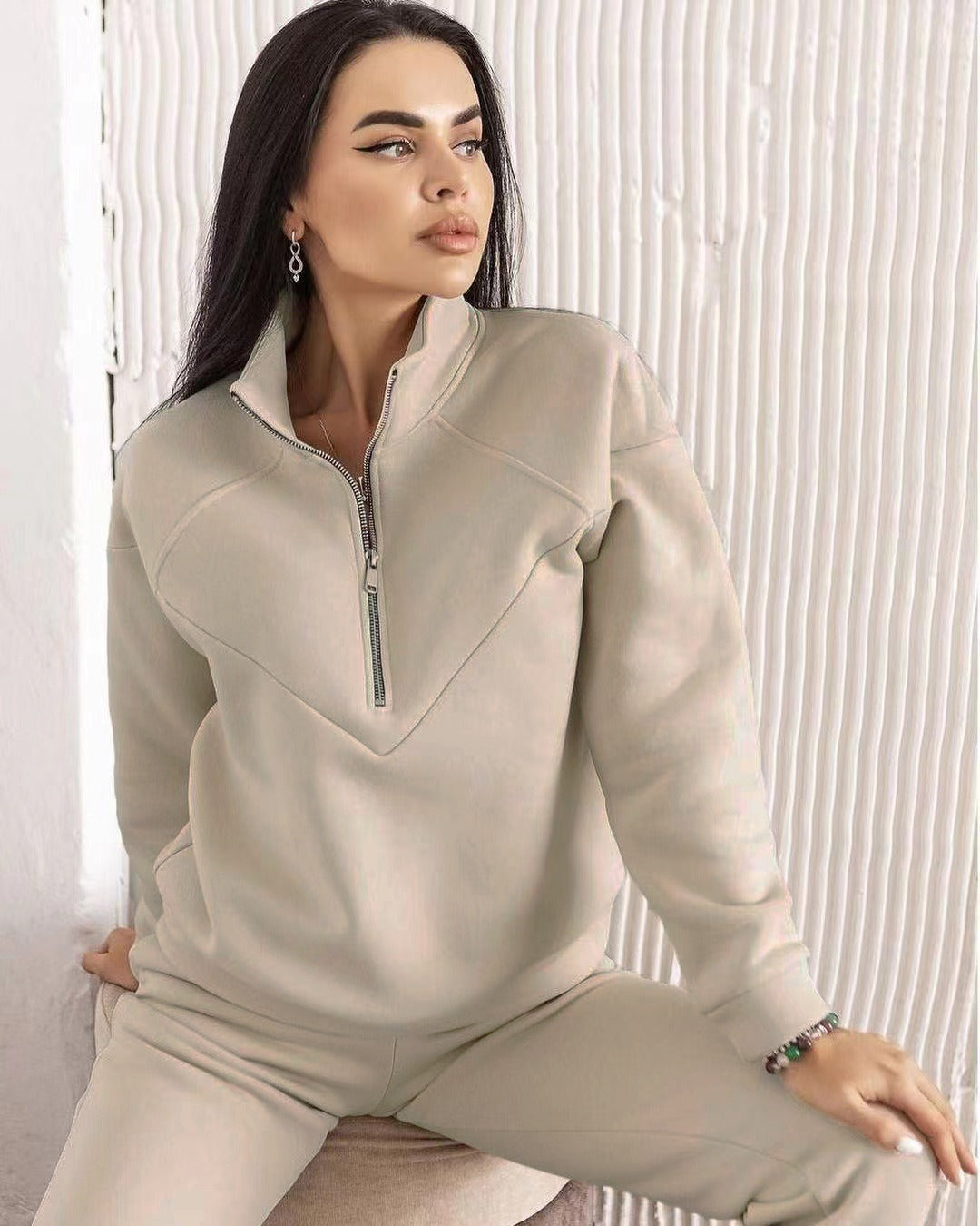 Kuschelkleidung Set Fleece Lockere Passform
