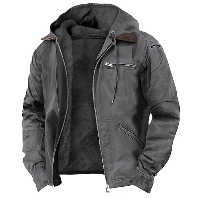 Herren Jacke Elegant und Praktisch