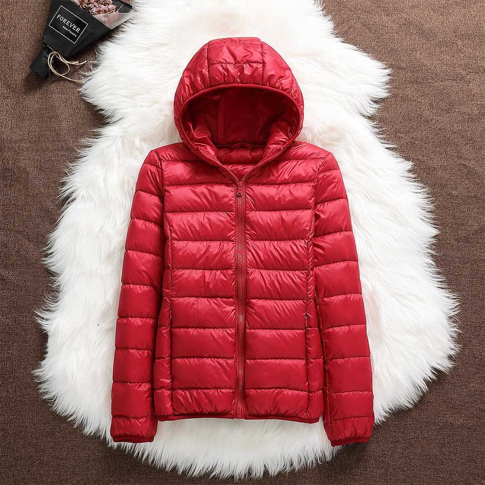 Wetterfeste Winterjacke Damen Daunen