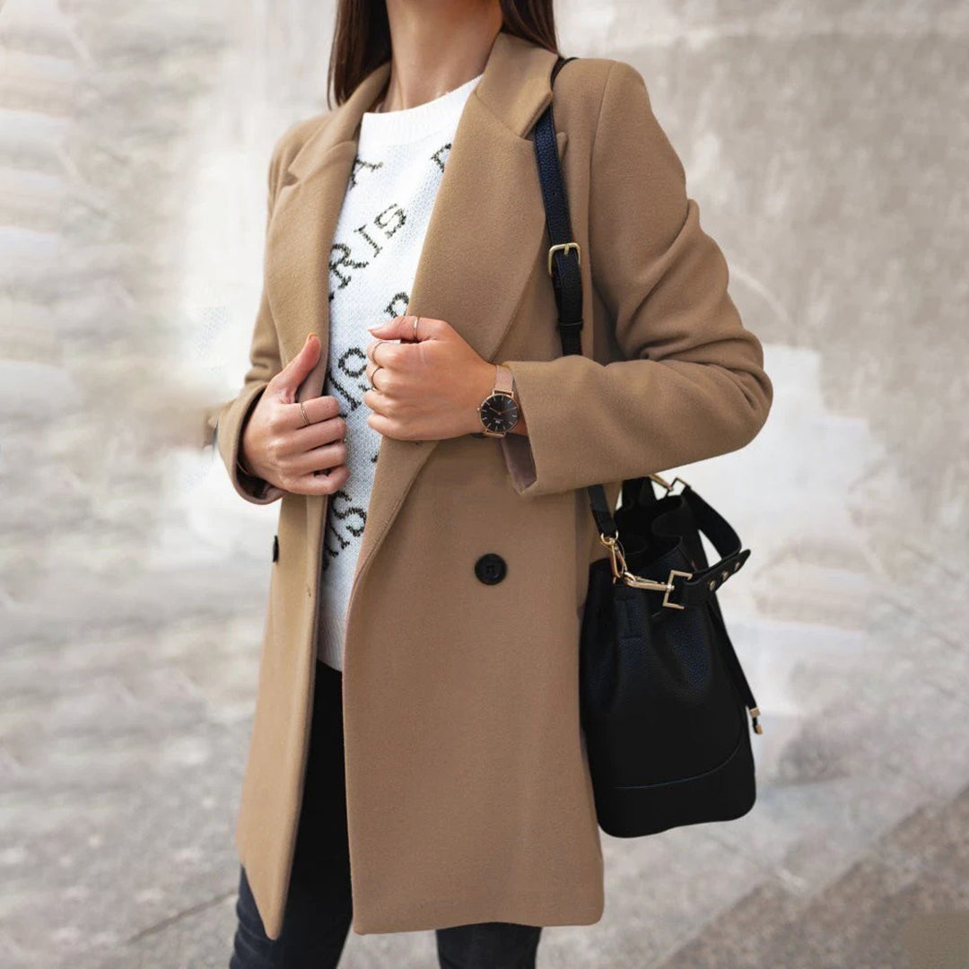 Herbstjacke Damen Warm Bequem Modern
