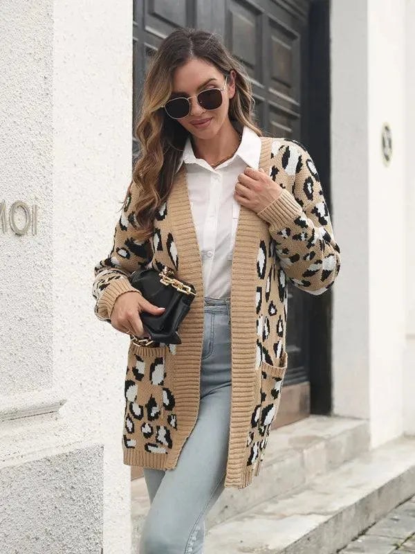 Stylische Strickjacke Damen Pullover - IdealeKleiden