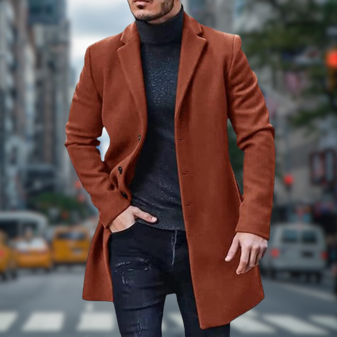 Eleganter Trenchcoat Lang Damen Stilvoll und Bequem