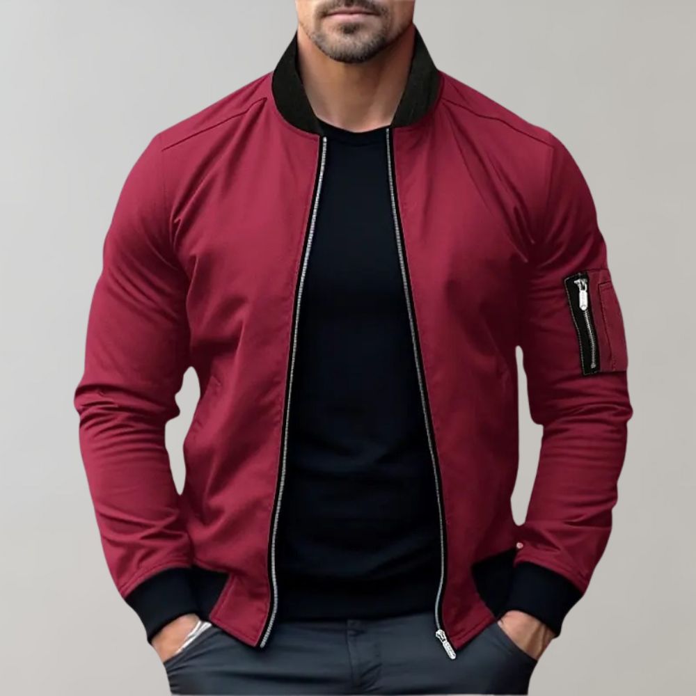Herren Bomberjacke Leicht & Modern