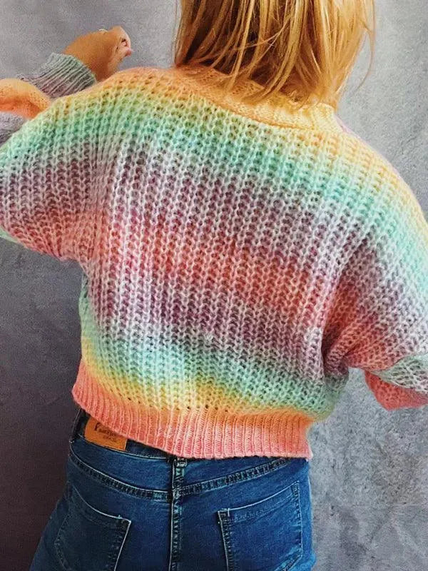 Damen Strickpullover Langärmlig Elegant