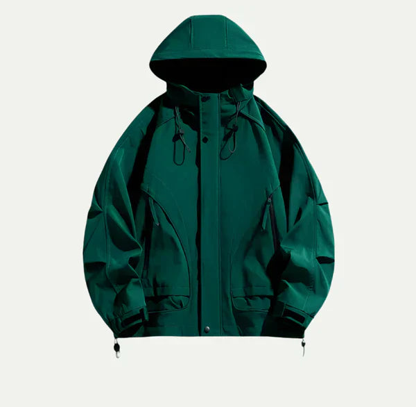 Wasserdichte Windjacke mit Kapuze Outdoor