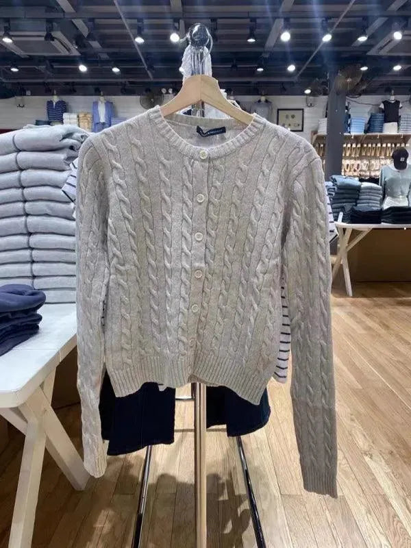 Stylische Damen Strickjacke Modern Pullover