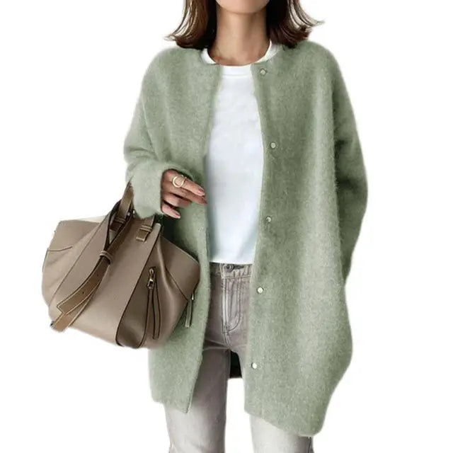 Retro Strickcardigan Gemütlich Vintage Look
