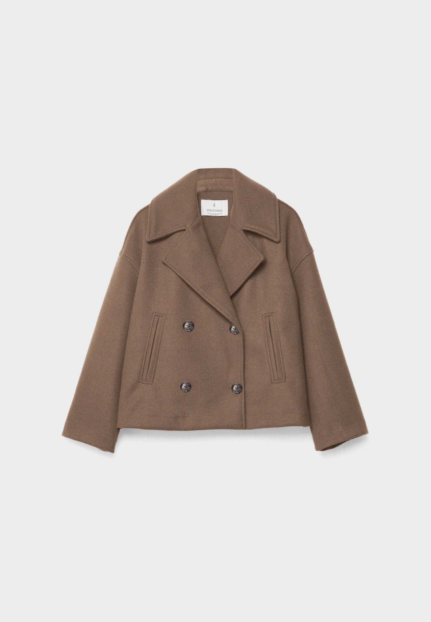 Modische Damenjacke Knopfdesign