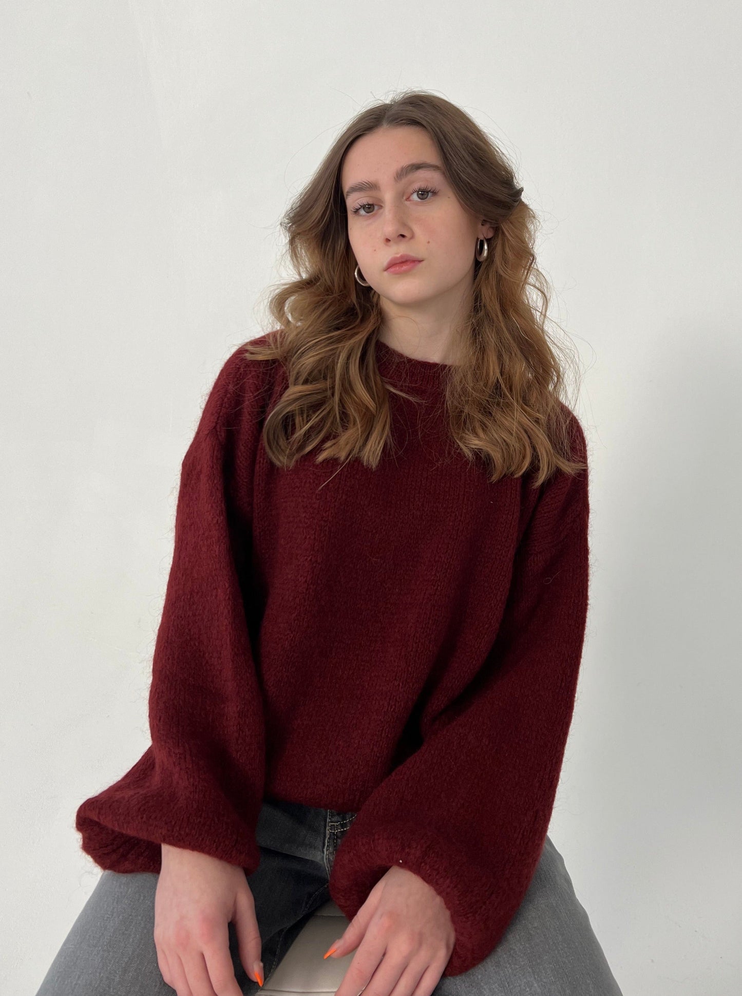 Damenschal Sweater Großzügig Bequem