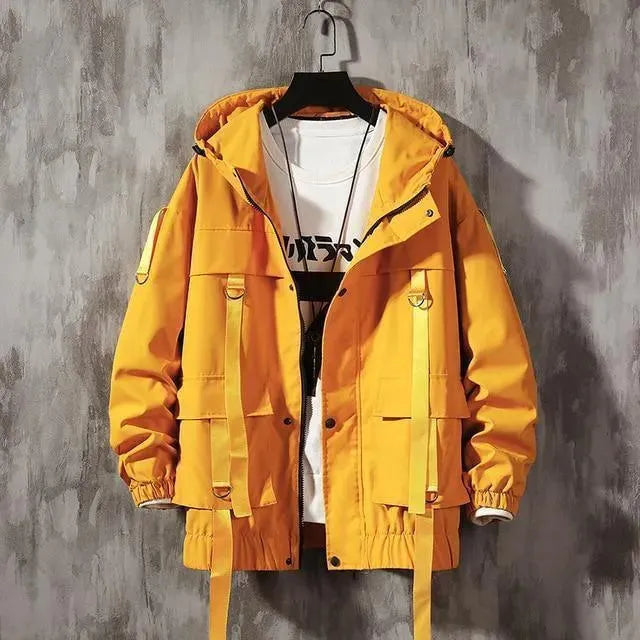 Streetwear Windbreaker Jacke Safari Stil