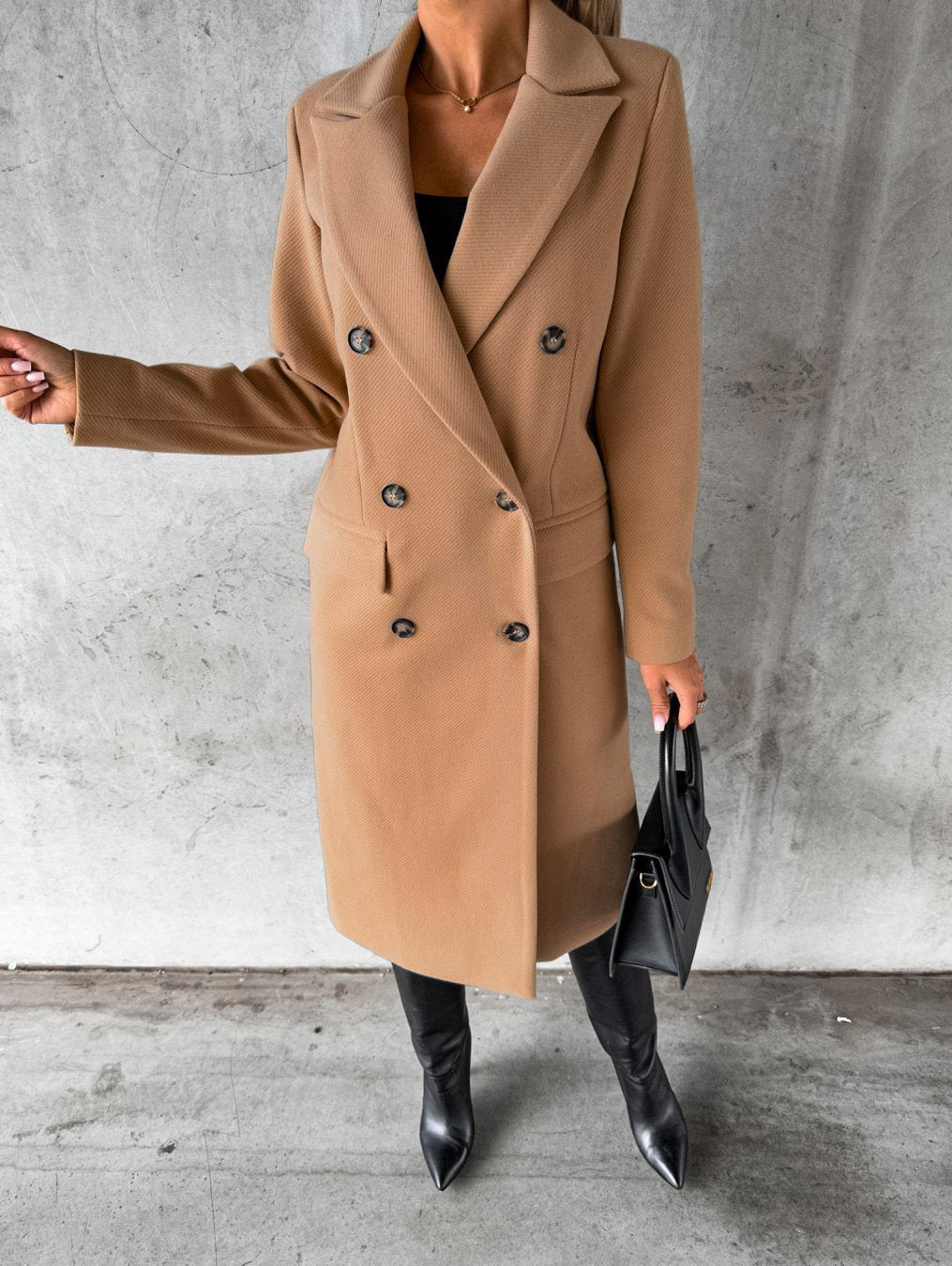 Eleganter Damenmantel Stilvoll Bequem