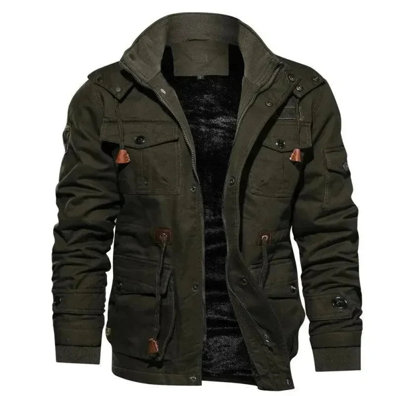 Modische Herrenjacke Baumwoll Bequem