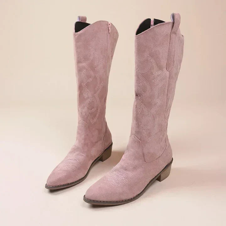 Cowgirl-Stiefel Hochwertig Komfortabel Elegante Damenschuhe