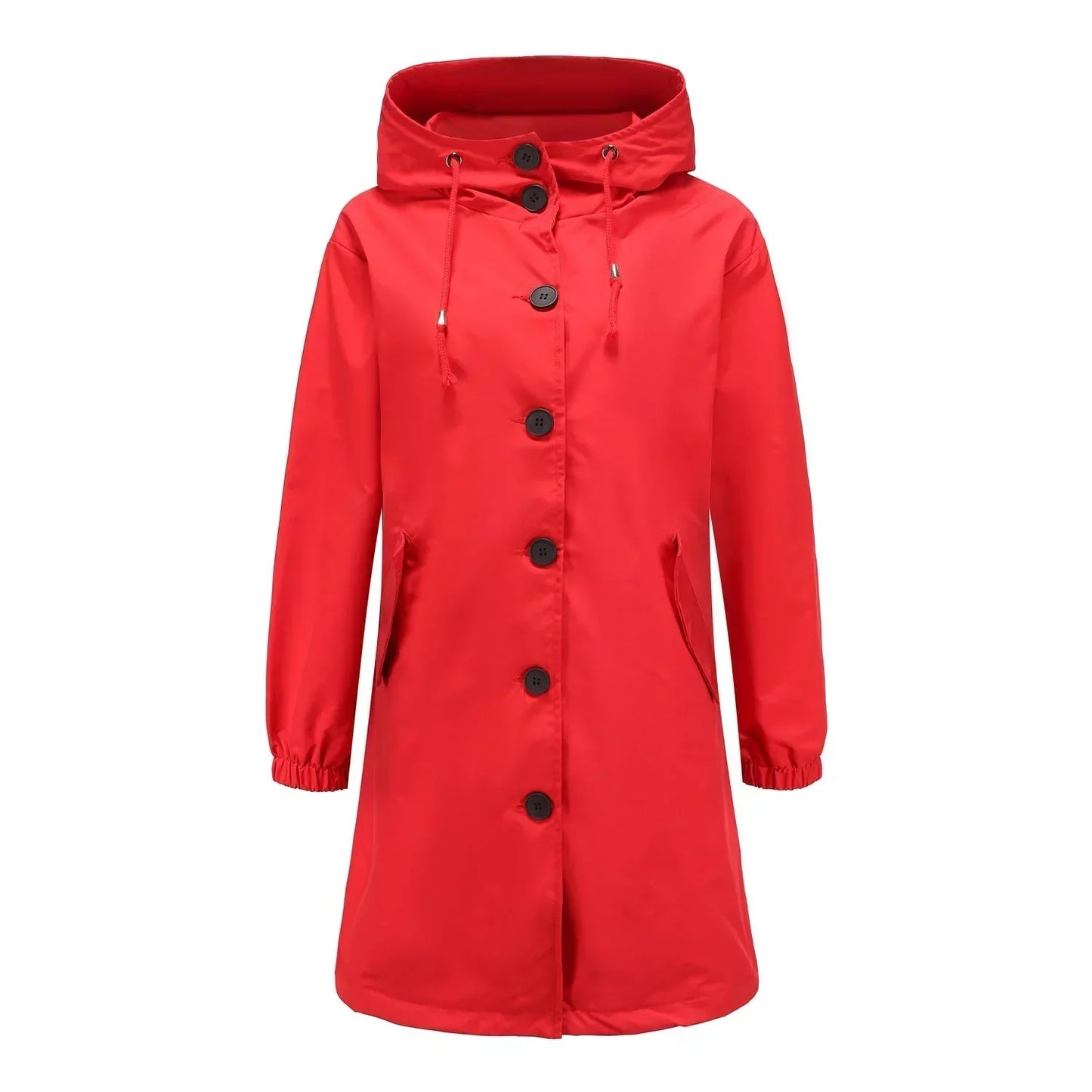 Wasserdichte Damenjacke Mit Kapuze