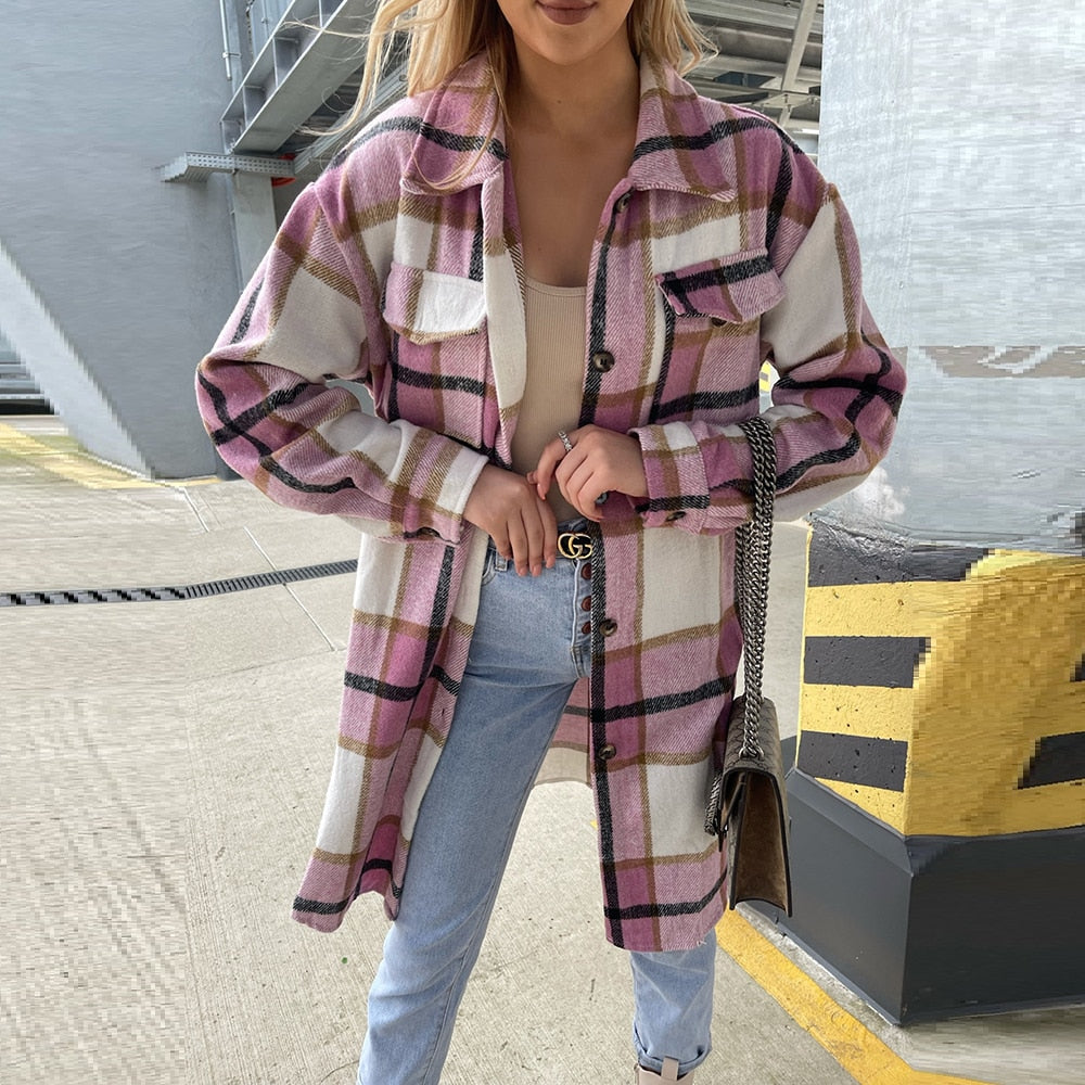 Stylische Damenjacke Bequem Freizeit