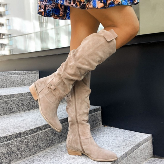 Bequeme Stiefel Damen Freizeit - IdealeKleiden