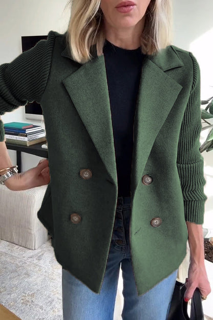 Eleganter Damenblazer mit Strick