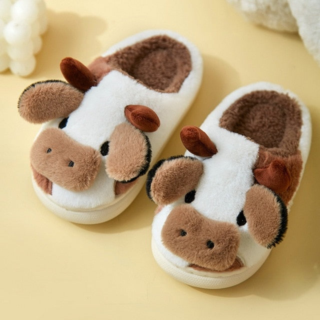 Bequeme Damen Hausschuhe mit Tierdesign