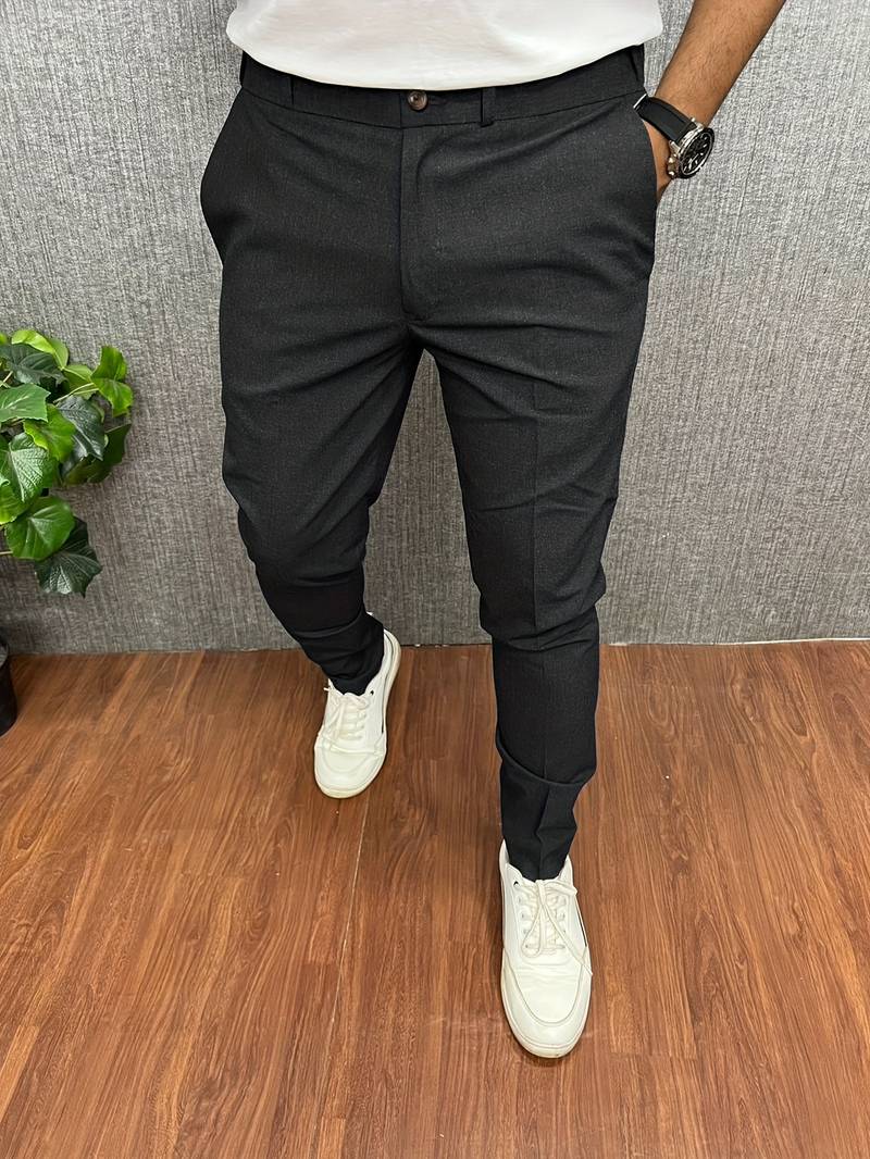 Elegante Herren-Anzughose Slim Fit
