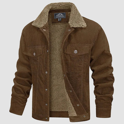 Herren Cordjacke Warm Bequem - IdealeKleiden