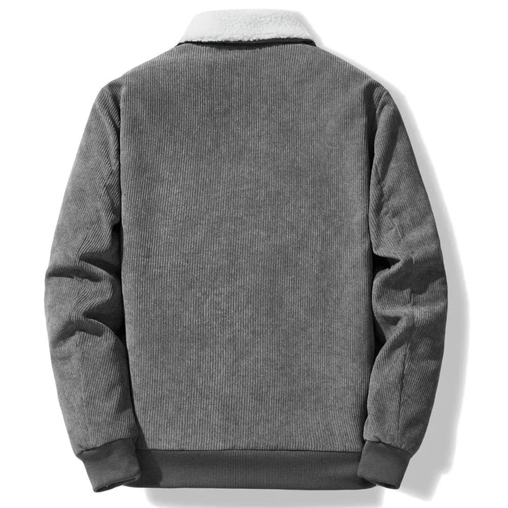 Herren Winterjacke Fleece Gefüttert Warm Isoliert - IdealeKleiden