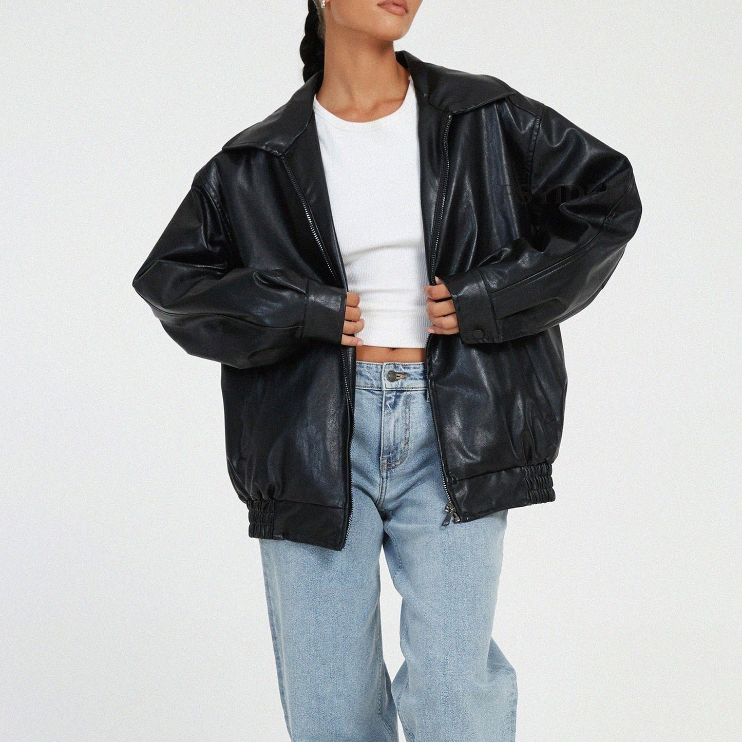 Große Damenjacke Oversized Modern Style