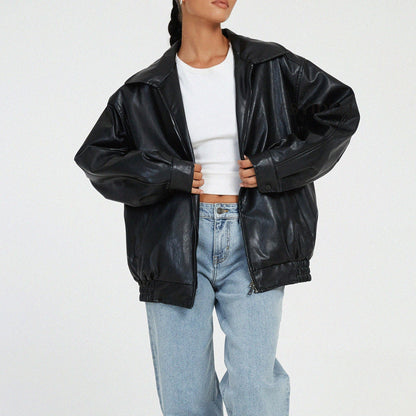 Große Damenjacke Oversized Modern Style