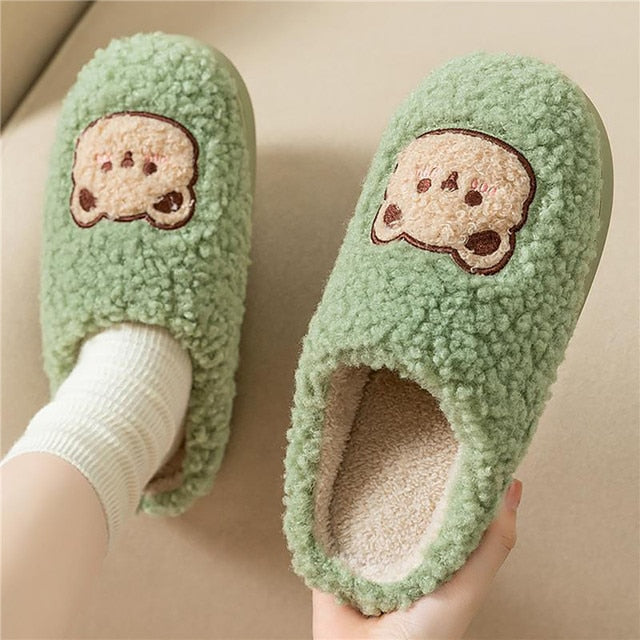 Weiche Plüsch-Tierenschuhe