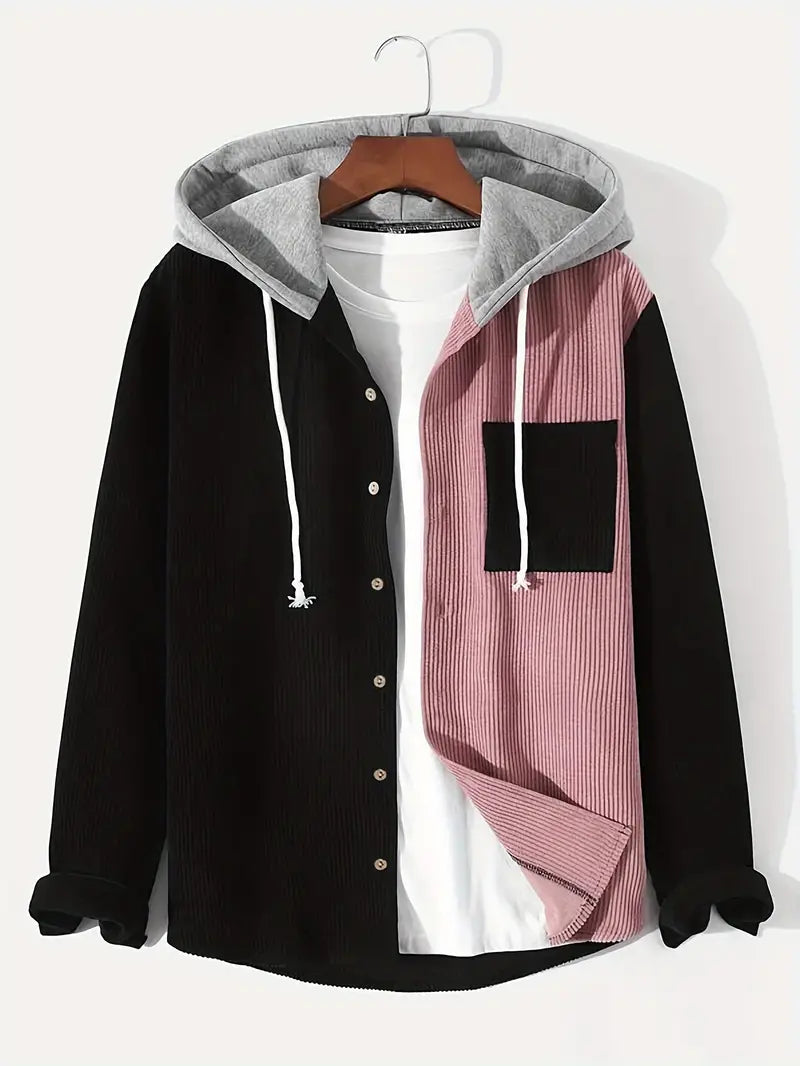 Farbblock Sweatshirt Herren Modern Style - IdealeKleiden