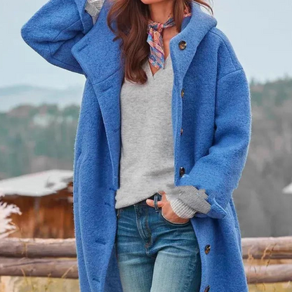 Warme Winterjacke Damen Elegant Plus Size