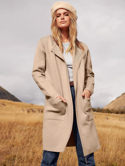 Stilvolle Damenjacke Mit Revers