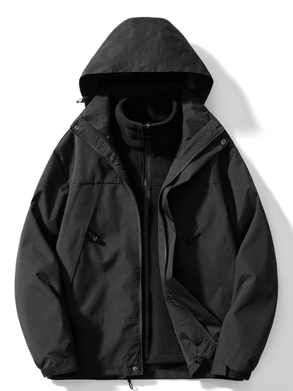Praktische Winterjacke 3-in-1 Damen Herbst
